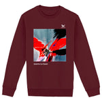 Sweat Homme Jeanne Le Guen Envol N°3 - face_bordeaux