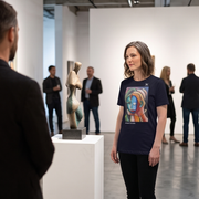 T-shirt femme - Janpol Portalis Prise de Tête