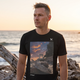 T-shirt homme en coton biologique - jmlpyt Le Temple Des Amoureux