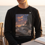 T-shirt Homme à Manches Longues - jmlpyt Le Temple des Amoureux