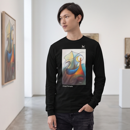 T-shirt Homme à Manches Longues - Janpol Portalis Chant des Sirènes