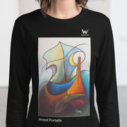 T-shirt Femme à Manches Longues - Janpol Portalis Chant des Sirènes