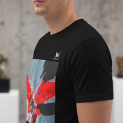 T-shirt homme en coton biologique - Jeanne Le Guen Envol n°3
