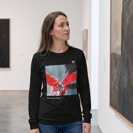 T-shirt Femme à Manches Longues - Jeanne Le Guen Envol N°3