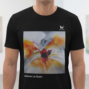 T-shirt homme en coton biologique - Jeanne Le Guen Envol n°2