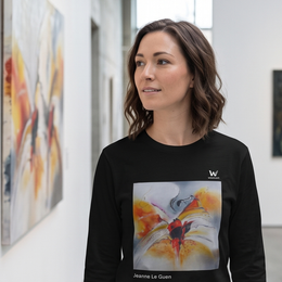 T-shirt Femme à Manches Longues - Jeanne Le Guen Envol N°2