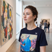 T-shirt femme - MargO Hashag(#) Les Baigneuses