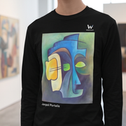 T-shirt Homme à Manches Longues - Janpol Portalis Ange Electromécanique