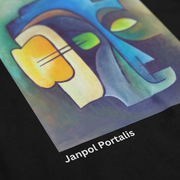 T-shirt Homme en coton biologique - Janpol Portalis Ange Electromécanique