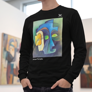 T-shirt Homme à Manches Longues - Janpol Portalis Ange Electromécanique