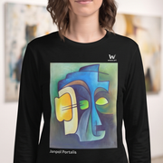 T-shirt Femme à Manches Longues - Janpol Portalis Ange Electromécanique