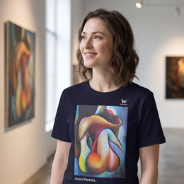 T-shirt femme - Janpol Portalis Coucher de Soleil