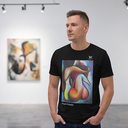 T-shirt Homme en coton biologique - Janpol Portalis Coucher de Soleil