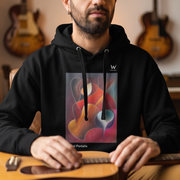 Sweat à Capuche Homme - Janpol Portalis Guitare Sèche