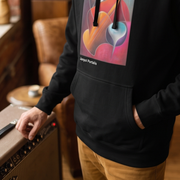 Sweat à Capuche Homme - Janpol Portalis Guitare Sèche