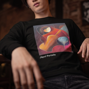 T-shirt Homme à Manches Longues - Janpol Portalis Guitare Sèche