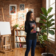 Sweat écologique Femme - Janpol Portalis Guitare Sèche