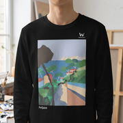 Sweat écologique Homme - Feljazz Les Maisons