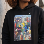 Sweat à Capuche Femme - Janpol Portalis Passage au Col