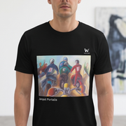 T-shirt Homme en coton biologique - Janpol Portalis Sommet de la Bosse