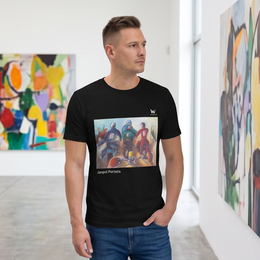 T-shirt Homme en coton biologique - Janpol Portalis Sommet de la Bosse