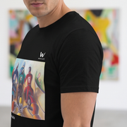 T-shirt Homme en coton biologique - Janpol Portalis Sommet de la Bosse