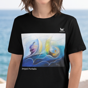 T-shirt femme - Janpol Portalis Windsurfing