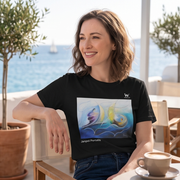 T-shirt femme - Janpol Portalis Windsurfing