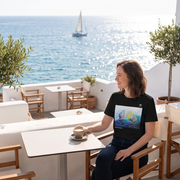 T-shirt femme - Janpol Portalis Windsurfing