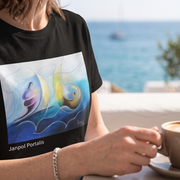 T-shirt femme - Janpol Portalis Windsurfing