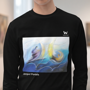 T-shirt Homme à Manches Longues - Janpol Portalis Windsurfing