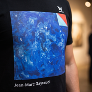 T-shirt Homme en coton biologique - Jean-Marc Gayraud Qu'y a t'il Derrière