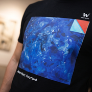 T-shirt Homme en coton biologique - Jean-Marc Gayraud Qu'y a t'il Derrière