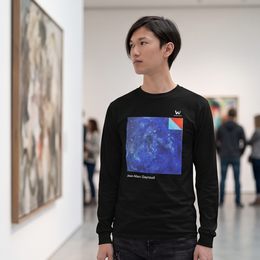 T-shirt Homme à Manches Longues - Jean-Marc Gayraud Qu'y a t'il Derrière