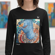 T-shirt Femme à Manches Longues - MargO Hourra
