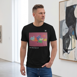 T-shirt Homme en coton biologique - Jean-Marc Gayraud Multicolore