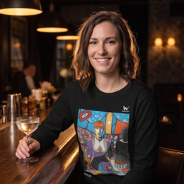 T-shirt Femme à Manches Longues - MargO We Miss The Bars