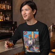 T-shirt Homme à Manches Longues - MargO We Miss The Bars