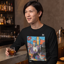 T-shirt Homme à Manches Longues - MargO We Miss The Bars