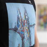 T-shirt Homme en coton biologique - Feljazz Brooklyn
