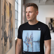 T-shirt Homme en coton biologique - Feljazz Brooklyn