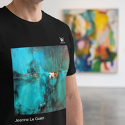 T-shirt homme en coton biologique - Jeanne Le Guen La Crique Bleue