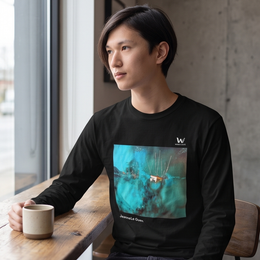 T-shirt Homme à Manches Longues - Jeanne Le Guen La Crique Bleue