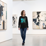 T-shirt Femme à Manches Longues - Jeanne Le Guen La Crique Bleue