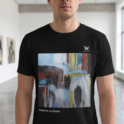 T-shirt homme en coton biologique - Jeanne Le Guen Technique Mixte 3649