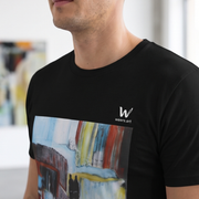 T-shirt homme en coton biologique - Jeanne Le Guen Technique Mixte 3649