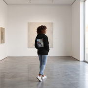 Sweat à Capuche Femme - Jeanne Le Guen Technique Mixte 3649