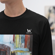 T-shirt Homme à Manches Longues - Jeanne Le Guen Technique Mixte 3649