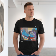T-shirt homme en coton biologique - MargO Hashag(#) Olympia
