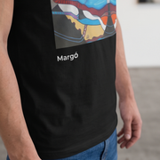 T-shirt homme en coton biologique - MargO Hashag(#) Olympia